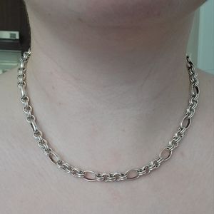 Sterling silver chunky chain